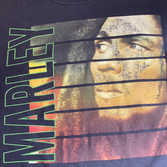 Unisex XL Bravado Bob Marley Black T Shirt - Picture 8 of 8